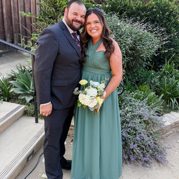 Birdy Grey Grace Convertible Dress in eucalyptus - Picture 2 of 3